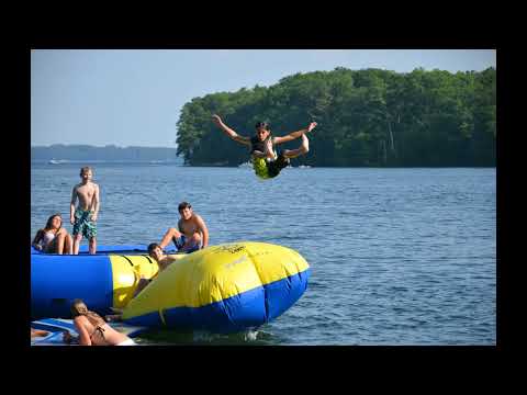 Aqua Launch Water Trampoline Attachment (blob)