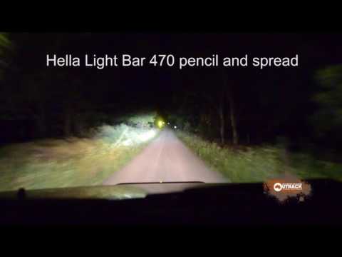 Hella Light Bar 470 pencil and spread - November 2016