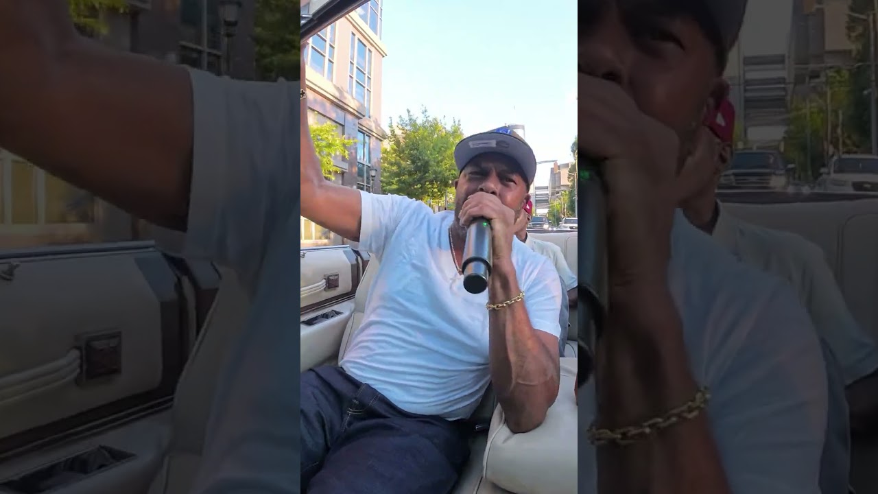 C.L. Smooth Performs His Classic “Step It Up” Inside the Caddy #live #music #performance