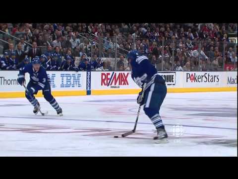 Phaneuf Goal - Habs 0 vs Leafs 2 - Oct 6th 2011 (HD)