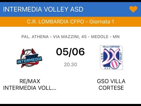Remax Intermedia Volley - GSO Villa Cortese