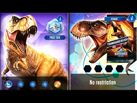 NEW UNLOCK TYRANNOSAURUS REX GEN 2 LEVEL 40 TO DAY | HT GAME