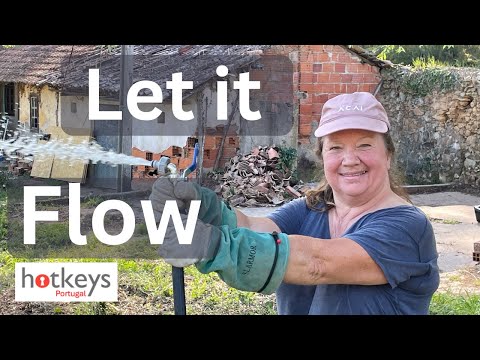 Verlegung einer Wasserleitung – Aufbau des Tiny House – Renovierung eines alten Steinbauernhofs EP21