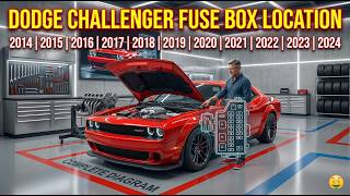 Where is the Fuse Box on a Dodge Challenger? DIAGRAM (2014-2024 Guide)