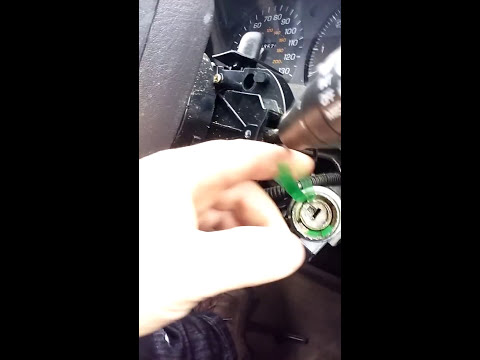 The best way to remove a 98 or 99 Saturn ignition