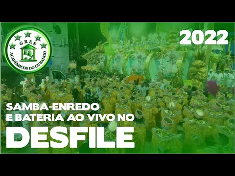Cubango 2022 | Desfile | Samba ao vivo - #DESFILESLRJ22