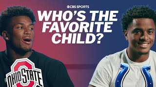 Caleb and Josh Downs take the siblings test