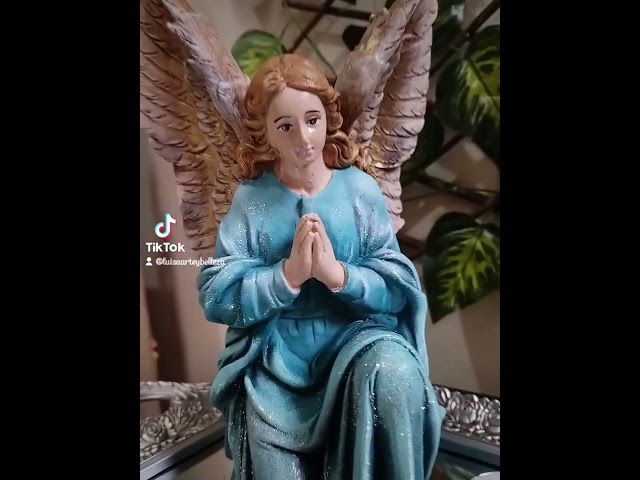 Vídeo relacionado con CUNTAUK Estatua de ángel custodio, figurita de ángel en oración, para mujer, para Acción de Gracias, Navidad, decoración para el hogar, regalo conmemorativo