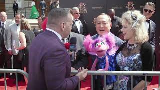 Abby Cadabby and Elmo Interview - Sesame Street - 46th Annual Daytime Emmy Awards Red Carpet video