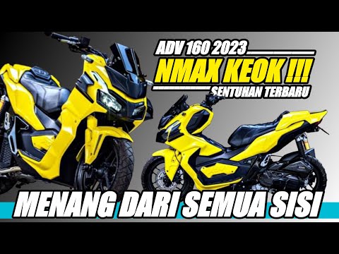 AKHIRNYA!!! ALL NEW HONDA ADV 160 HSTC 2023 RESMI MENGASPAL 🔥🔥 YAMAHA NMAX BANTING DP