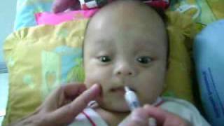 preview picture of video 'Immunization ( Baby's Vaccine for Rotavirus Gastroenteritis 1st Dose )'