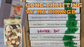COINSTAR'ed| THRIFT SHOPPING WITH CHANGE!