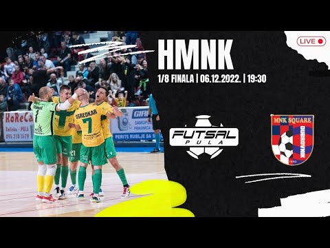 [ 06/12/2022, 19:30 ]  | HMNK  22/23 | 1/8 FINALA | MNK Stanoinvest Futsal Pula v MNK Square