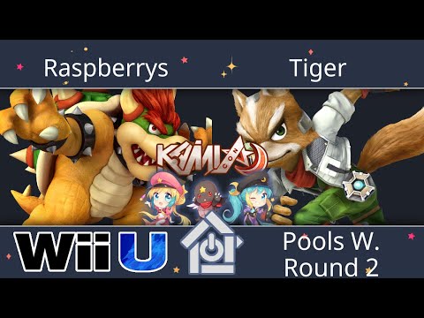 KamiCon 2018 - Raspberrys (Bowser) vs Tiger (Fox) - Smash 4 Pools W. Round 2