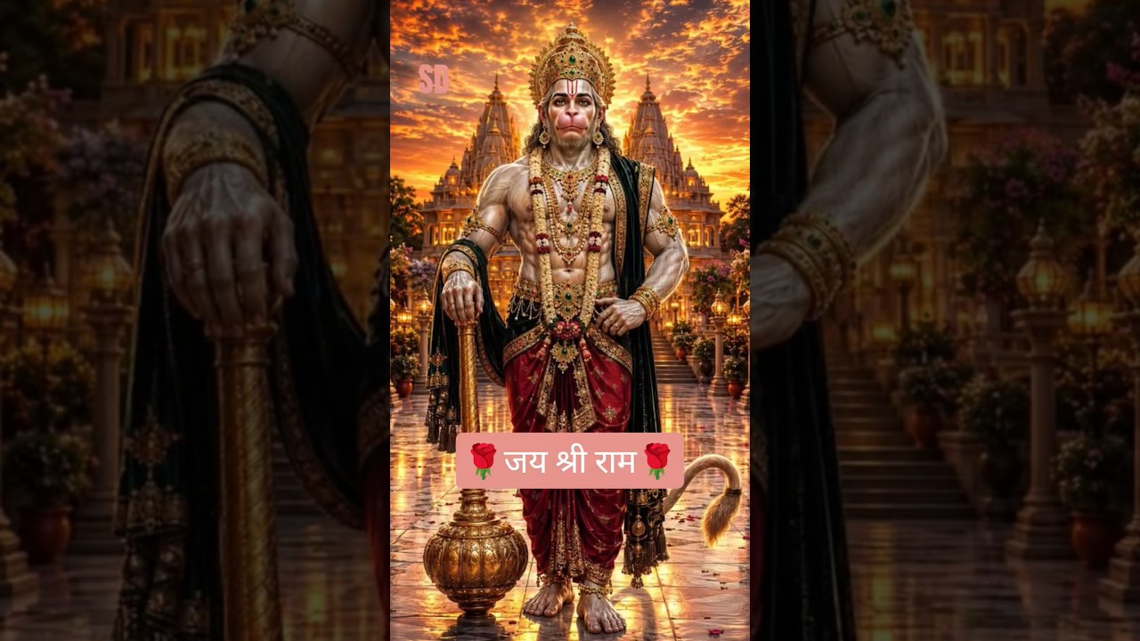 🚩हनुमान जी की शक्ति का रहस्य🔥🙏#jaishreeram #hanuman #bajrangbali #shortsfeed #viralshorts #bhkti