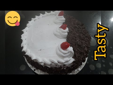 Black Forest Cake without oven| especially for Birthday|Birthday Black Forest Cake Recipe