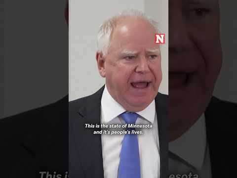 Tim Walz Slams Trump Funding Freeze As 'Stupid, Buffoonish, Childish'