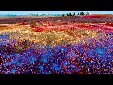 Humanity ARMY in the Gorge vs 2,000,000 ZOMBIES & ORCS   Ultimate Epic Battle Simulator 2 UEBS 2