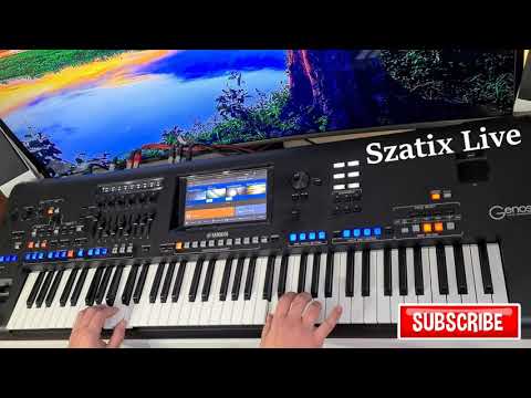 Super Marsz weselny - powitalny marsz dla gości, akordeon, saksofon Szatix Live Yamaha Genos