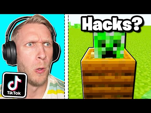 Tester TIKTOK Minecraft HACKS