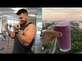 Full Hotel Arms Workout & High Protein Smoothie Recipe | Miami Vlog Part 2