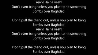 Outkast   B O B  Bombs Over Baghdad   Lyrics Scrolling