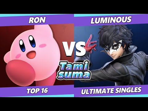 TAMISUMA 178 Top 16 - Ron (Kirby) Vs. Luminous (Joker) Smash Ultimate SSBU