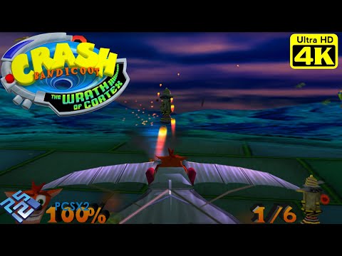 Crash Bandicoot The Wrath of Cortex - PS2 Gameplay 4K (PCSX2)