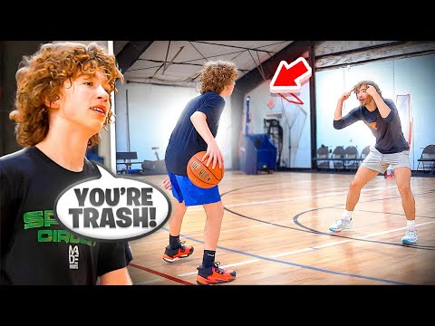 (THIS 1 V 1 VS MY LIL BRO GOT HEATED) NELSON VS NOAH NEUMANN