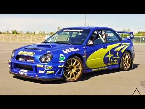 Subaru Impreza S8 WRC "ex Solberg" on track!