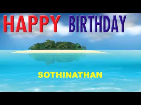 Sothinathan   Card Tarjeta - Happy Birthday