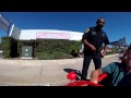 Pulled over by the La Mesa Police while riding my velomobile