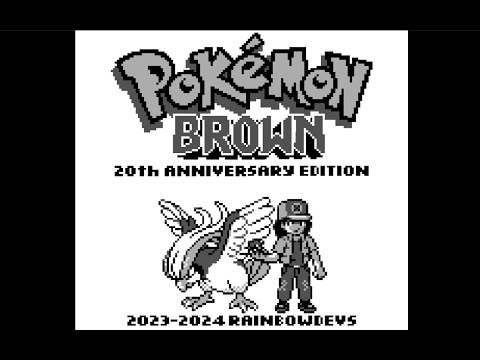 Pokemon Brown 20th Anniversary Part 1 Introduction