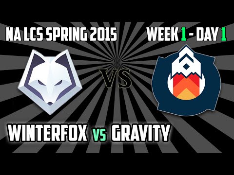 Winterfox vs Gravity - Highlights - S5 NA LCS Spring Split 2015 - W1 D1