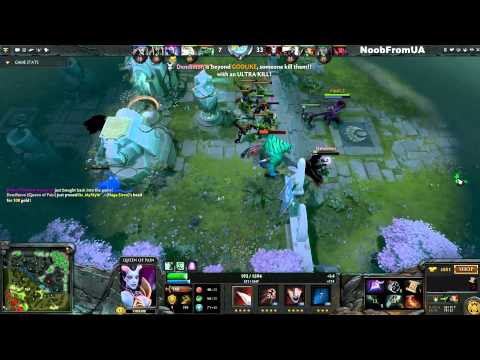 NaVi Dendi Queen of Pain 44 0 in 30 minutes