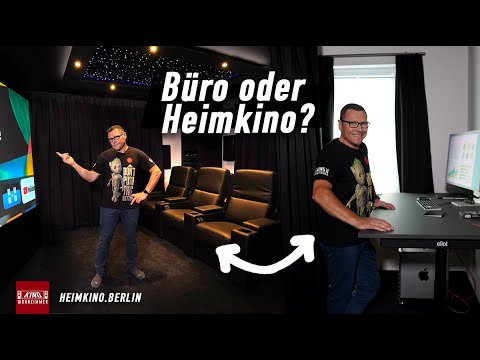 Dieses Büro ist gleichzeitig ein Heimkino!