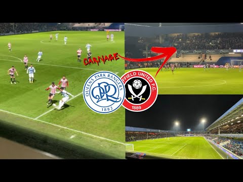 HEARTBREAK AT THE DEATH AS THE BLADES SEAL A POINT! | QPR VS Sheffield United Vlog