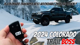 2024 Chevrolet Colorado TRAILBOSS: WORTH $42K ?