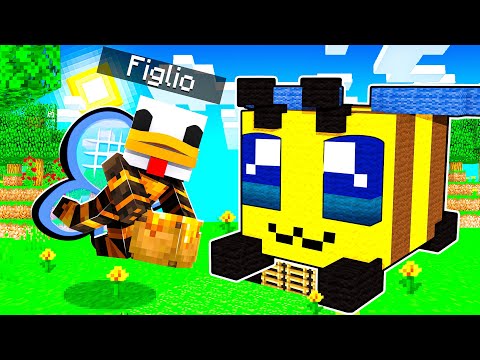 MIO FIGLIO È DIVENTATO UN'APE SU MINECRAFT