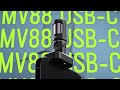 MV88 USB-C Stereo Microphone For iPhone or Android Mobile Phones | Shure