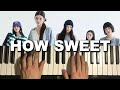 How To Play - NewJeans - How Sweet (Piano Tutorial Lesson)