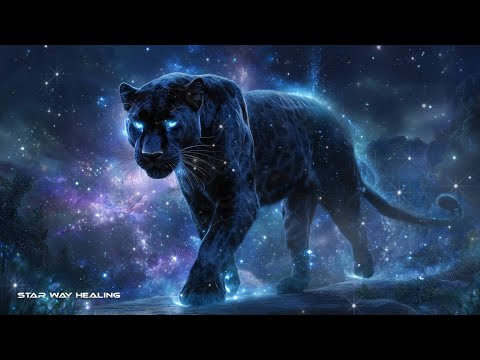 852Hz 💫 Cosmic Panther • Connect with Inner Power & Protective Energies • Spiritual Growth