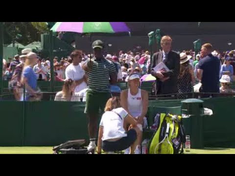 Jule Niemeier 🇩🇪 Vs Dalma Galfi 🇭🇺 Dalma calls for medical 🏥 🚑 Live Tennis WTA Wimbledon