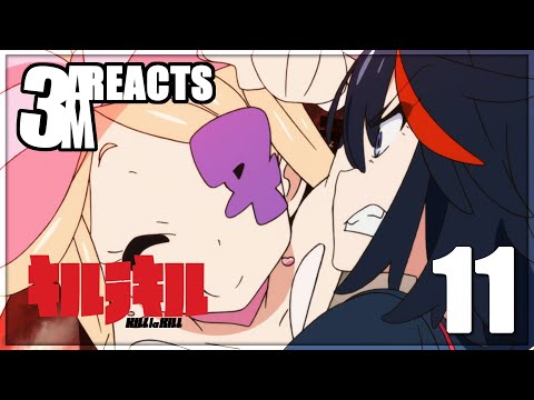 Let's Watch Kill La Kill E11 *Grand Stage Interference*  | Anime Reaction