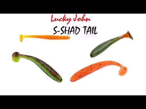 Shad Lucky John Pro Series S-Shad Tail Purple Plum