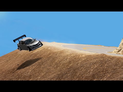Reenacting Jeremy Foley 2012 Pikes Peak Crash - BeamNG Drive