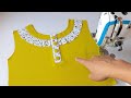 Sewing Tips and tricks basic for neck Design cutting and stitching Quickly easily