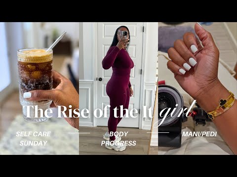 Level Up Week 5: Self Care Sunday, Nail Day & Hair Transformation | Natalie Stringfield