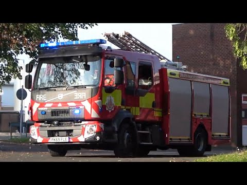 Moss Side Pump Turnout - Greater Manchester Fire And Rescue Service