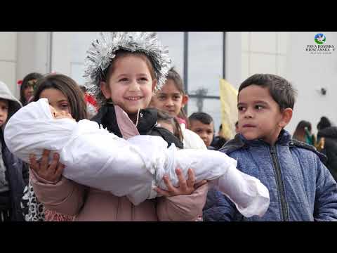 ❄️ Proslava Božića - Deca šetaju kroz Romska naselja 2024 ❄️ @crkvapodsatoromtv